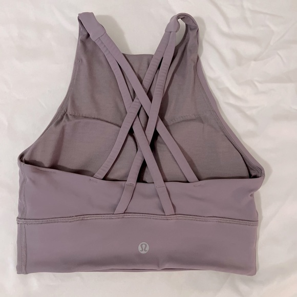 Lululemon Energy High-Neck Long Line Sports Bra - Picture 2 of 5